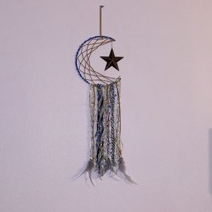 Moon and Star Wall Decoration
